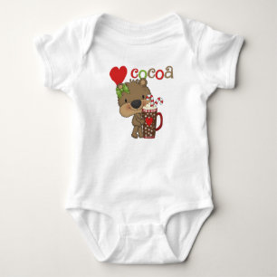 Body Para Bebé Chica Bear Cocoa Love