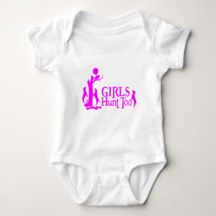 BODY PARA BEBÉ CHICA COON HUNTING