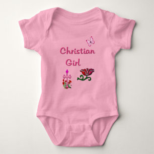 Body Para Bebé Chica cristiana