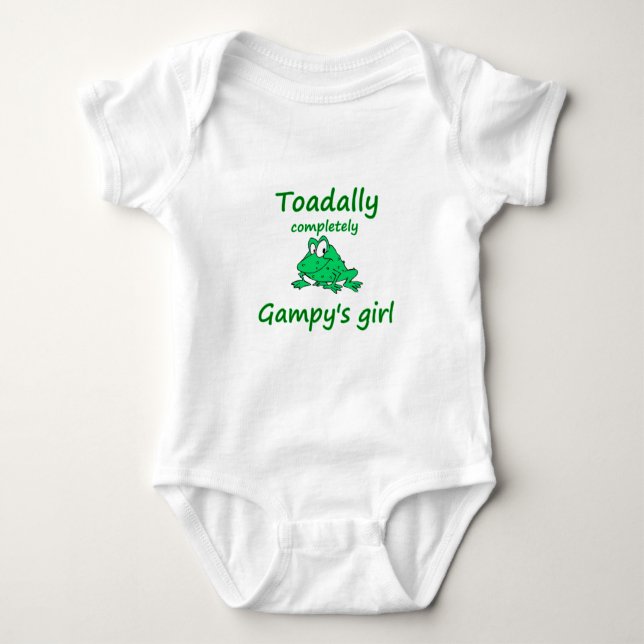 Body Para Bebé chica de gampy (Anverso)
