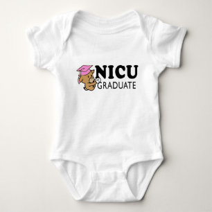 Body Para Bebé Chica de Graduado de la NICU