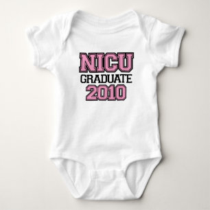 Body Para Bebé Chica de Graduado de la NICU