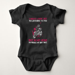 Body Para Bebé Chica de motocicletas Dirt Bike Freestyle Extreme