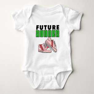 Body Para Bebé Chica de Runner futuro