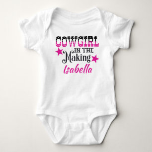 Body Para Bebé Chica En El Proceso De Personalización