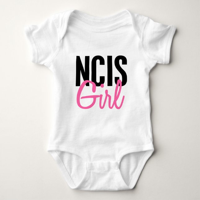 Body Para Bebé Chica NCIS 4 (Anverso)