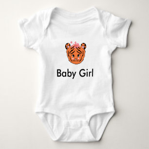 Body Para Bebé Chica Onsie del tigre de bebé