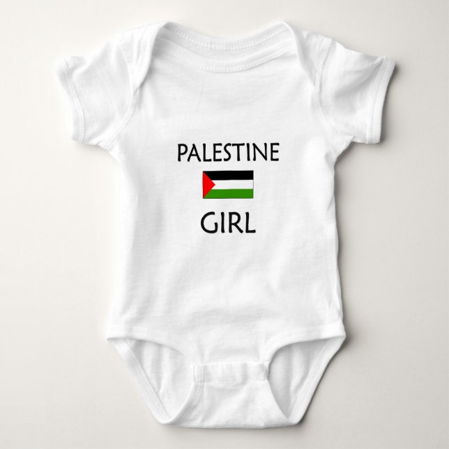 Body Para Bebé Chica PALESTINO (Anverso)