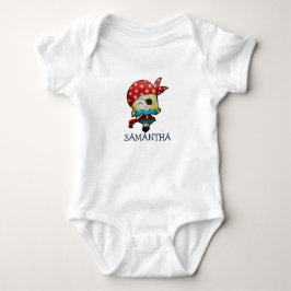 Body Para Bebé Chica Pirate Baby Bodysuit