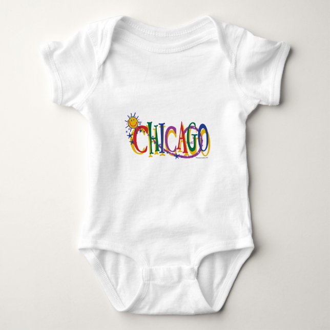 Body Para Bebé Chicago-con-SUn—CHICOS (Anverso)