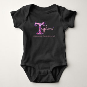 Body Para Bebé Chicas de Tryphena nombre y significado T ropa de 
