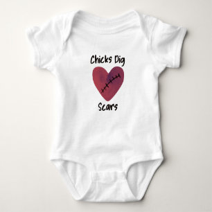 Body Para Bebé Chicas Dig Scars