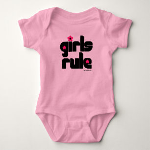 Body Para Bebé Chicas gobiernan al bebé