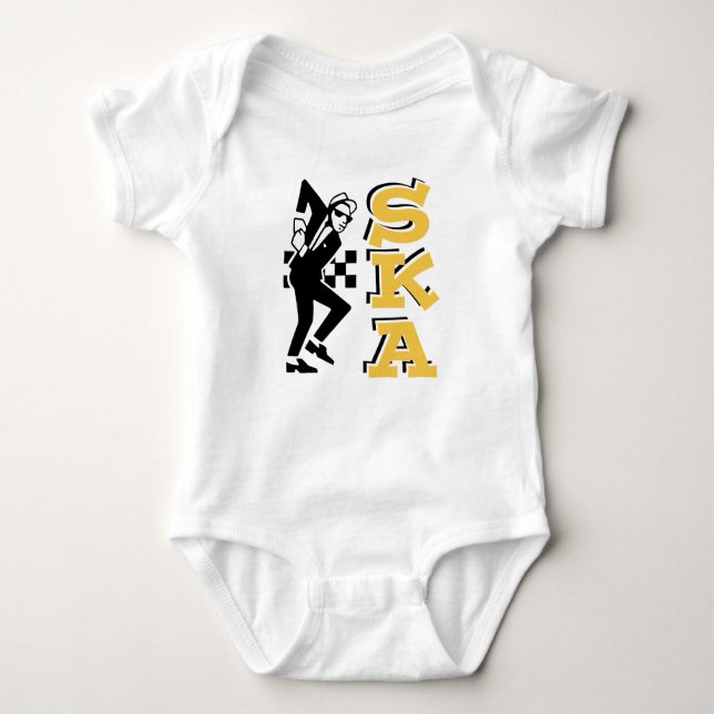 Body Para Bebé Chico Ska (Anverso)