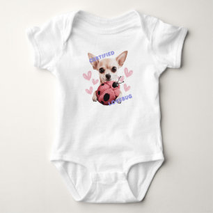 Body Para Bebé Chihuahua Lovebug certificado
