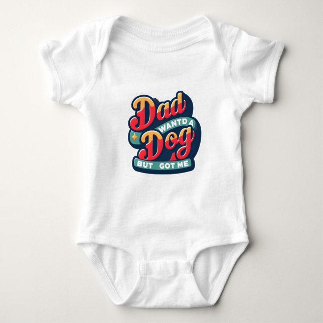 Body Para Bebé Children's bodysuit with a funny inscription (Anverso)