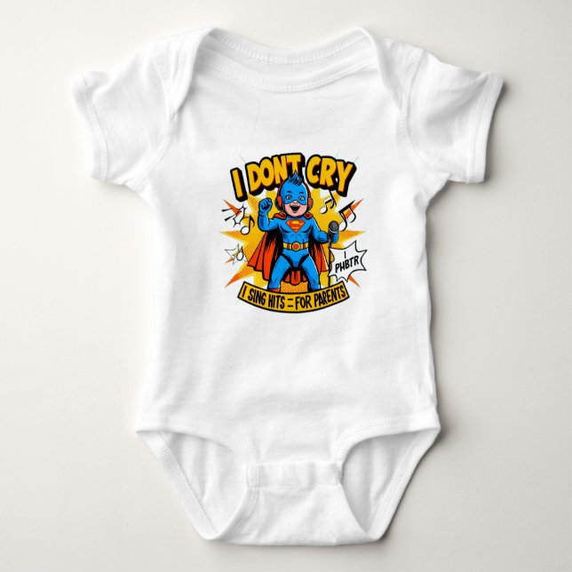 Body Para Bebé Children's bodysuit with a funny inscription (Anverso)