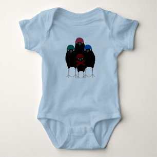 Body Para Bebé Chill Crows Baby Bodysuit