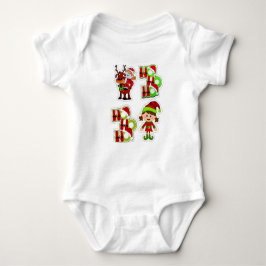 Body Para Bebé Chirstimas Ho HO