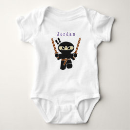 Body Para Bebé chispa de bodysuit divertida, ninja.