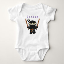 chispa de bodysuit divertida, ninja.