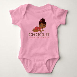 Body Para Bebé Choclit: 100% Melanin Baby Girl