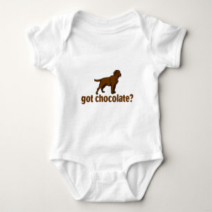 Body Para Bebé Chocolate Labrador
