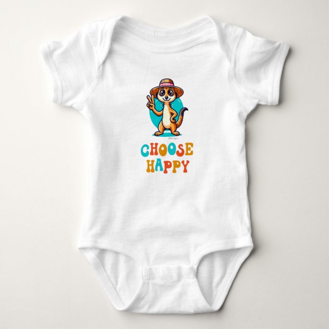 BODY PARA BEBÉ CHOOSE HAPPY BABY CLOTHES (Anverso)