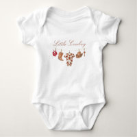 Chorreo de Acuarela Occidental Baby Shower de Vaqu