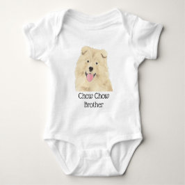 Body Para Bebé Chow Chow Perro Personalizado