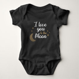 Body Para Bebé Christelijke Baby Romper - Te amo a la luna