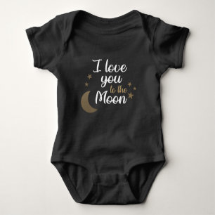 Body Para Bebé Christelijke Baby Romper - Te amo a la luna