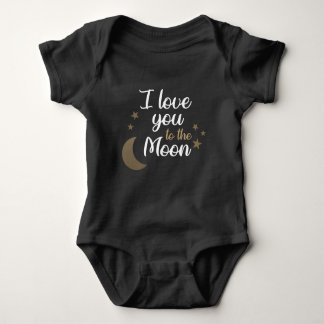 Body Para Bebé Christelijke Baby Romper - Te amo a la luna