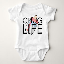 Body Para Bebé CHUG LIFE - Frasco de Chicas