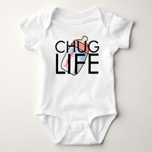 Body Para Bebé CHUG LIFE - Frasco de Chicas