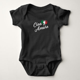 Body Para Bebé Ciao Amore - Italia Hola querida en italiano