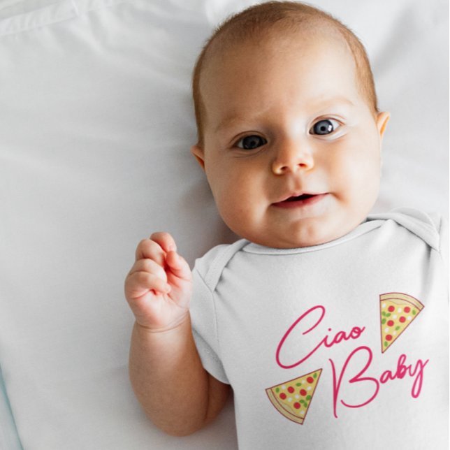 Body Para Bebé Ciao Baby Italiano (Subido por el creador)