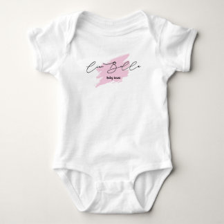 Body Para Bebé Ciao Bella Cepillo italiano nombre bebé camiseta