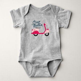 Body Para Bebé Ciao Bella Vespa Scooter Baby