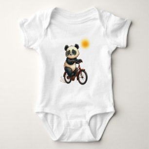 Body Para Bebé Ciclismo de Panda