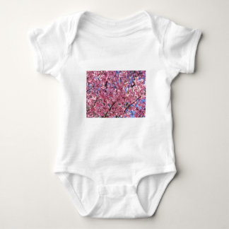 Body Para Bebé Cielo de Flor de Cerezo Rosa Sakura