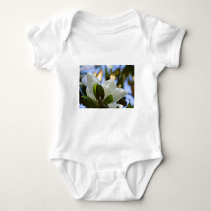 Body Para Bebé Cielo de Vidrio Pintado Regalos de Magnolia del Su