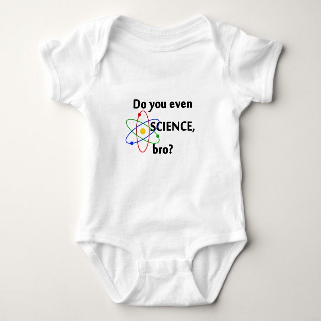 Body Para Bebé Ciencia (Anverso)