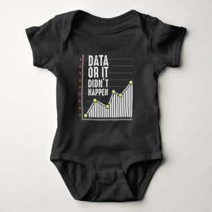 Body Para Bebé Científico de estadísticas de analistas de comport