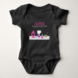 Body Para Bebé Científico del Futuro Girly