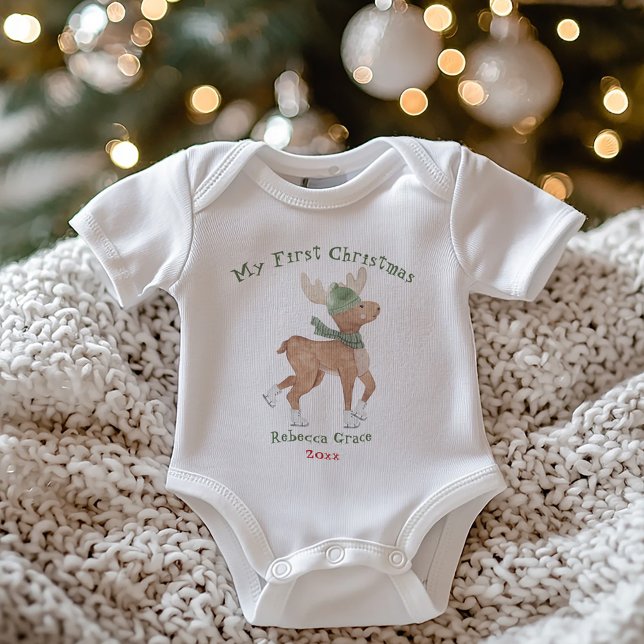 Body Para Bebé Cierno Reno Mi Primer Navidad (Subido por el creador)