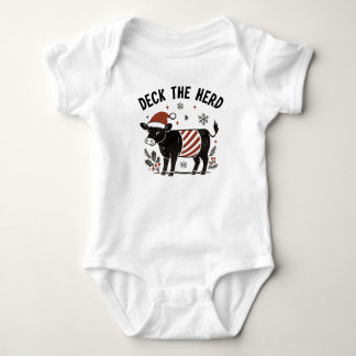 Body Para Bebé Cinturón de bebé de Navidad Beltie Farmer Belted G
