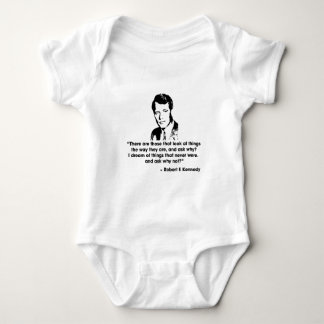 BODY PARA BEBÉ CITA DE BOBBY KENNEDY