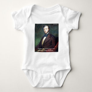 Body Para Bebé Cita de Robert Browning sobre la Maternidad