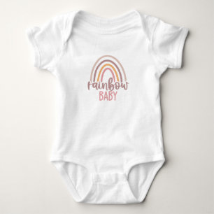 Body Para Bebé Cita del bebé arcoiris